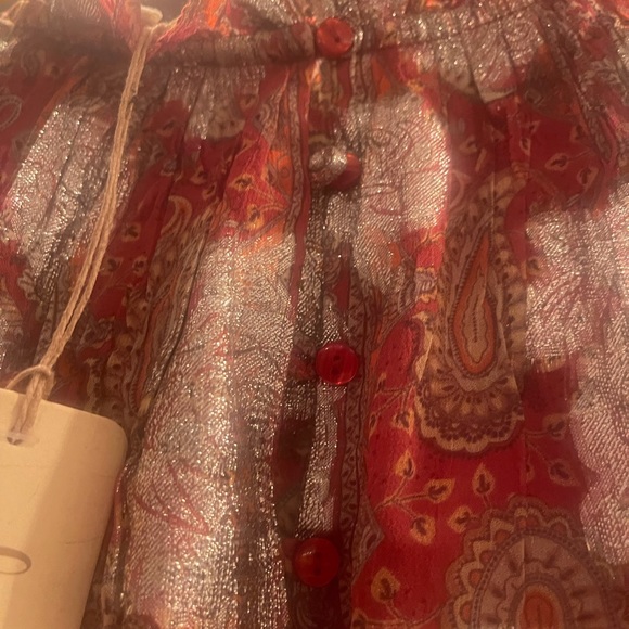 Let Me Be Anthropologie blouse size 2 new with tags - Picture 6 of 9